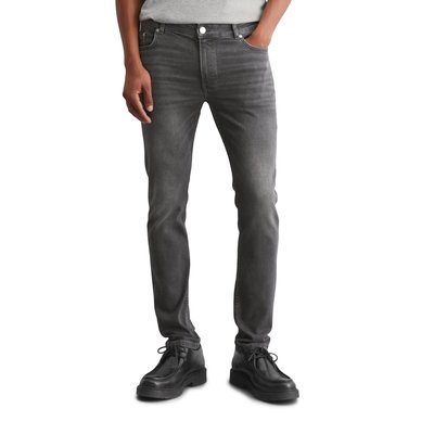 Jeans zippé en bas homme hot sale