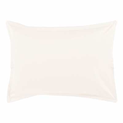 Taie d'oreiller unie en satin de coton bio, TEOPHILE ALEXANDRE TURPAULT