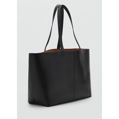 Grand sac cabas cuir MANGO