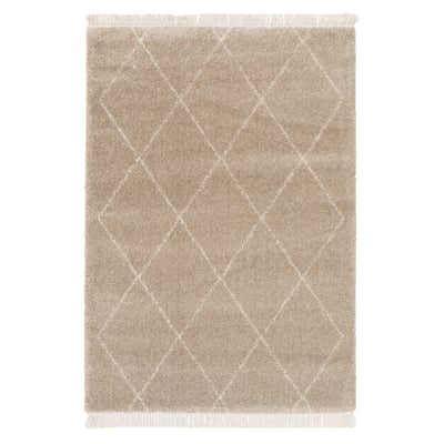 Tapis épais à franges doux et raffiné NILE AFK LIVING