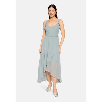 Robe de soirée à volant VERA MONT