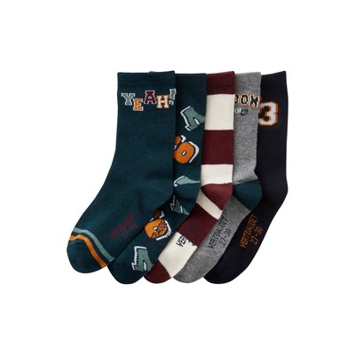 Lot de 5 paires de chaussettes VERTBAUDET