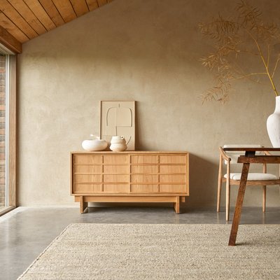 Buffet en chêne 135 cm MIU TIKAMOON