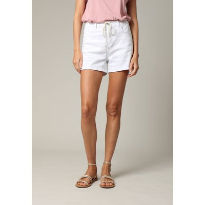 Short femme en coton twill avec détails cœur LIA DEELUXE