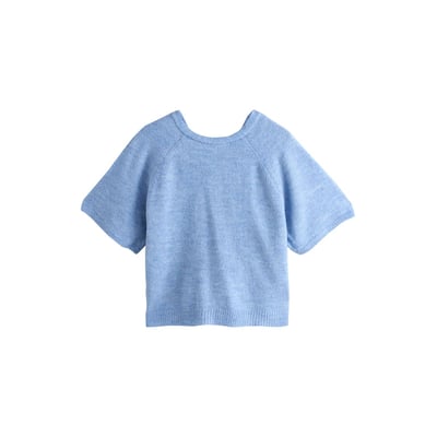 Poncho en maille avec dos torsadé NEXT