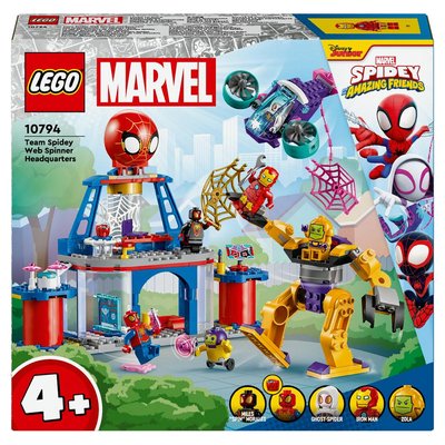 10794 ®  Le QG des lanceurs de toile de léquipe Spidey LEGO