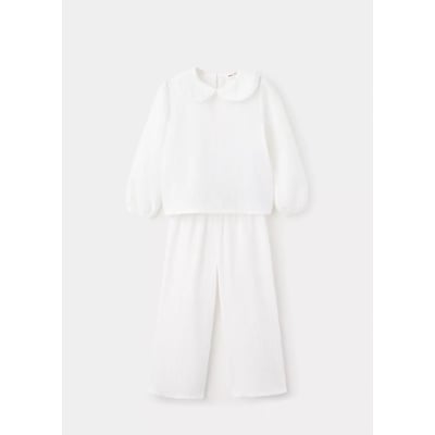 Pyjama complet en coton texturé MANGO BABY