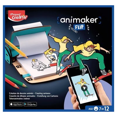 Animaker Flip - creer ton dessin animé Action MAPED