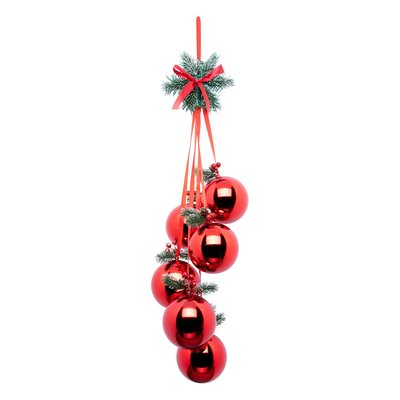 Suspension 6 boules de Noël ATMOSPHERA