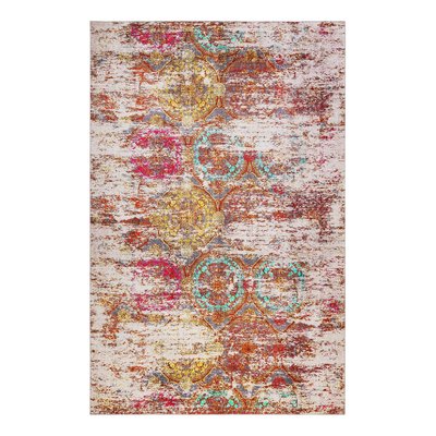 Tapis plat motif vintage effet usé , FOCUS WECON HOME