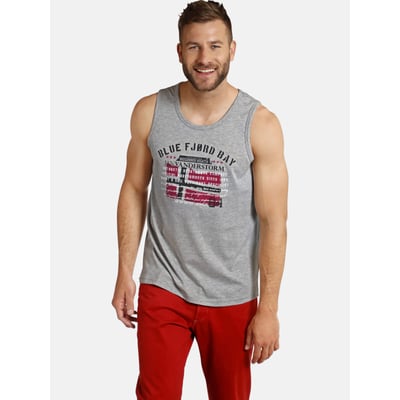 Débardeur Homme Grande Taille Jan Vanderstorm - Coton 100%, Coupe Confort, Tailles L à 7XL