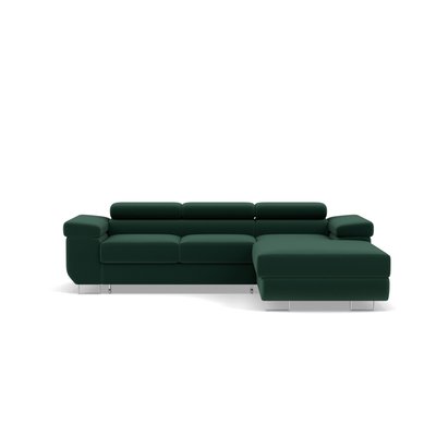 Canapé d'Angle Convertible en Velours 6 places - PABLO LISA DESIGN
