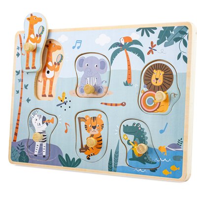 Puzzle sonore Jungle musicale ULYSSE