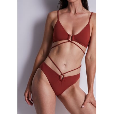 Bas de maillot de bain culotte taille haute Summer Journey AUBADE