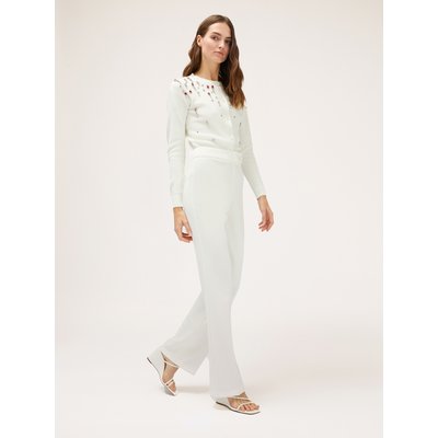 Pantalon en tissu au toucher crêpe extensible MOTIVI