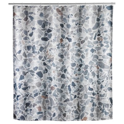 Rideau de douche design Terrazzo - Polyester WENKO