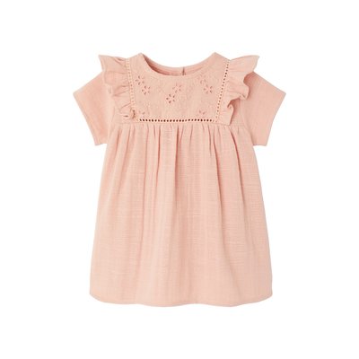 Robe en gaze de coton naissance VERTBAUDET