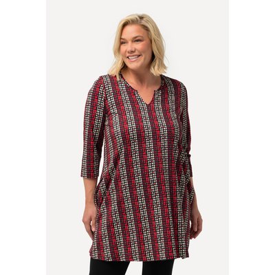 T-shirt long, silhouette en A, col tunisien ULLA POPKEN