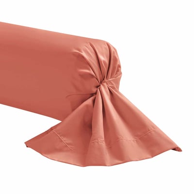 Taie de traversin unie en percale de coton, PREMIÈRE ESSIX