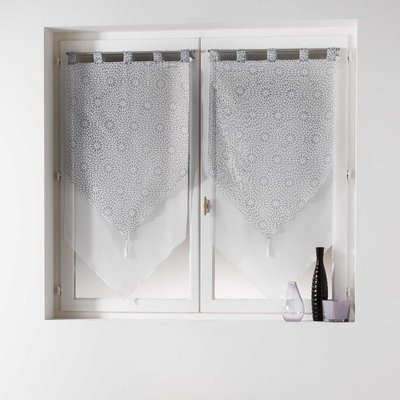 Paire Pompon voile double Collection Tunis DOUCEUR D'INTÉRIEUR