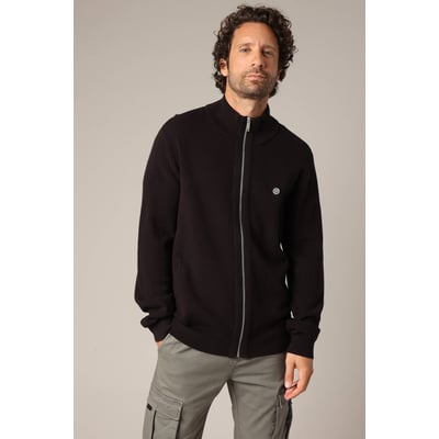 Gilet zippé pour homme casual à col montant
 NOWEO DEELUXE