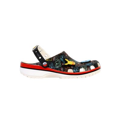 Sabot Plate à Enfiler  Pokemon Print Cls Clg CROCS