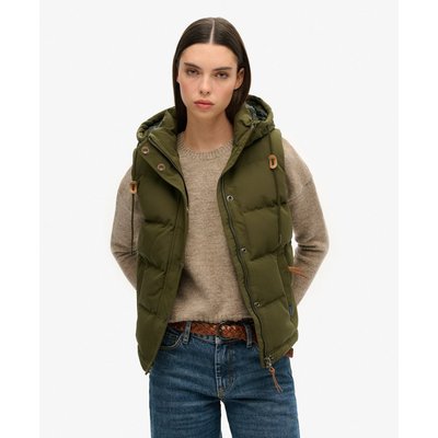 Doudoune Sans Manches À Capuche SUPERDRY