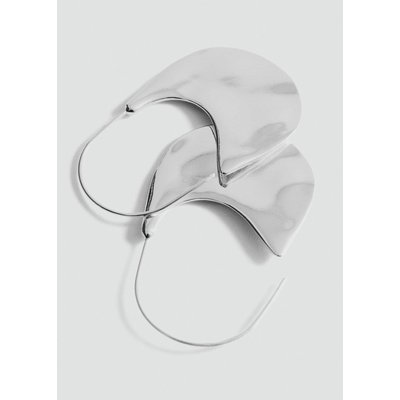Boucles d'oreilles design ovale MANGO