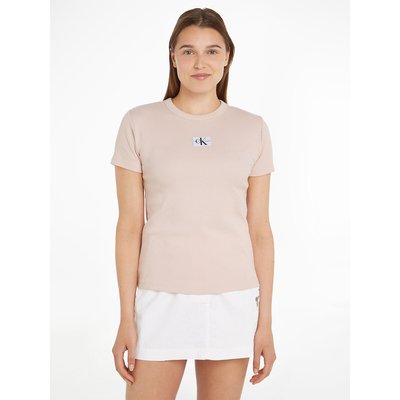 T-shirt met ronde hals en korte mouwen CALVIN KLEIN JEANS