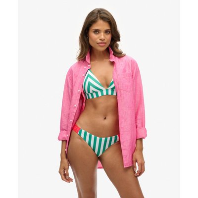 Bas de bikini espiègle rayé SUPERDRY