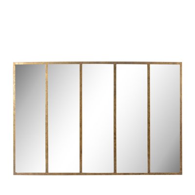 Miroir verrière en métal 137x90 cm - LOOS DRAWER