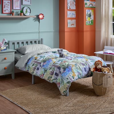 4.5 Tog Coverless Duvet Set Jungle NIGHT LARK