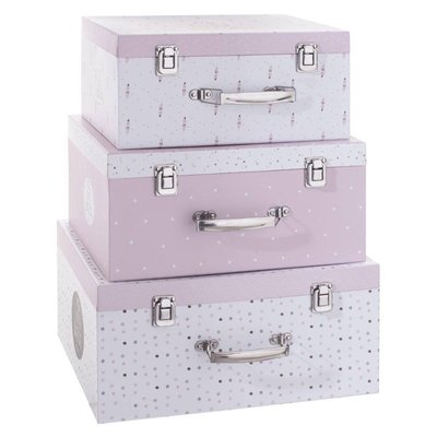Lot De 3 Malles De Rangement My Little Box ATMOSPHERA