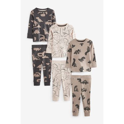 Pyjamas douillets à manches longues, lot de 3 NEXT