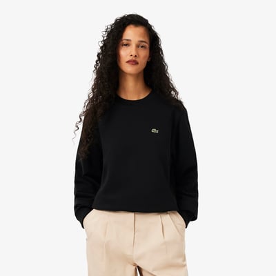 Sweatshirt relaxed fit col rond molleton LACOSTE