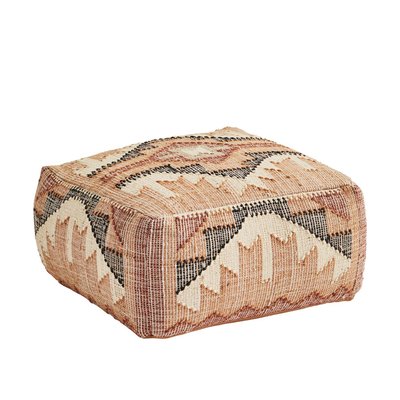 Pouf en laine tissé main MADAM STOLTZ