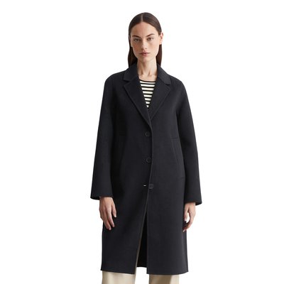 Manteau simple boutonnage regular en mélange de laine double face MARC O'POLO