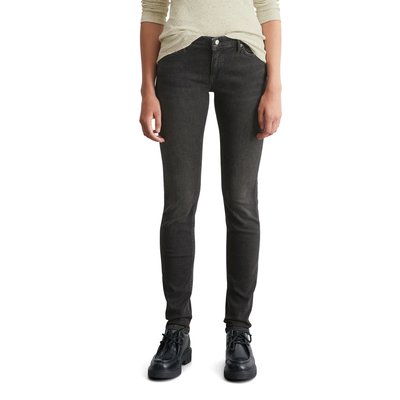 Jean gris taille basse femme La Redoute