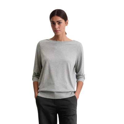 Manchette longue de luxe régulière en mélange de TENCEL™ Lyocell et de coton MARC O'POLO