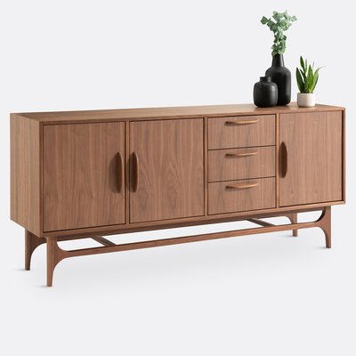 Buffet enfilade plaqué noyer, Larsen LA REDOUTE INTERIEURS