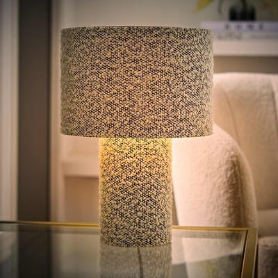 Allie Fleck Boucle Fabric Midi Floor Lamp ÉDITÉ