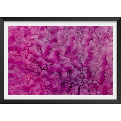 Poster fuchsia HEXOA