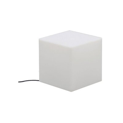 Cube lumineux intérieur extérieur Cuby 20 cm Alimentation électrique NEWGARDEN