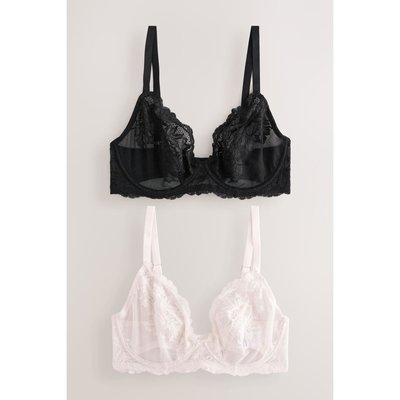 Soutien-gorge en dentelle, lot de 2 NEXT