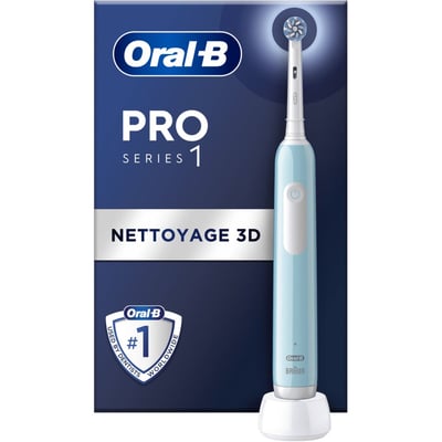 Brosse à dents électrique Pro 1 Bleue Sensitive Clean ORAL B
