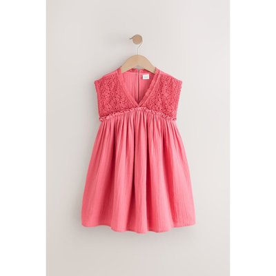 Robe avec finitions au crochet NEXT