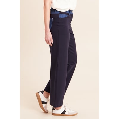 Pantalon large bi-matière BREAL