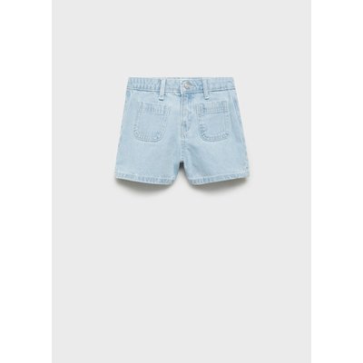 Short denim poches MANGO KIDS
