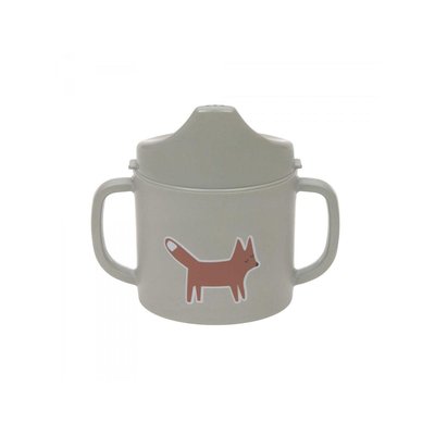 Tasse d´aprentissage Tiny Farmer Mouton/Oie bleu  PP/Cellulose LASSIG