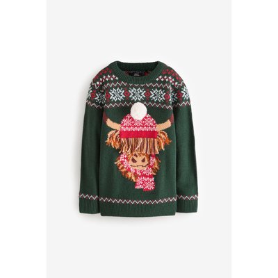 Pull de noël hamish vache NEXT